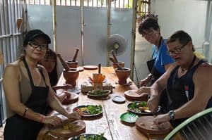 Ratanak Kitchen Cooking Class Eat Fresh Organic Product for Healthy Life